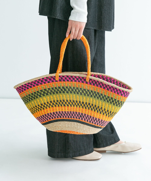 ザバグマティ カゴバッグ セール】The Bagmati アバカカゴバッグ（かご