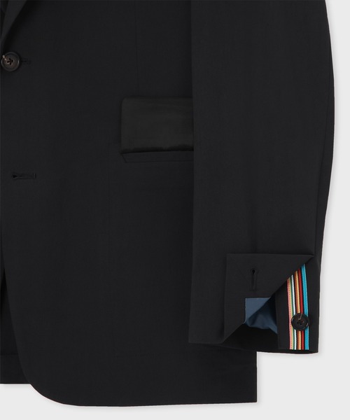 Paul Smith（ポールスミス）の「パフォーマンスストレッチ 2ボタンジャケット / 153165 2324（テーラードジャケット・メンズ・ブラック/ダークグレー・X-LARGE/M2/L2/XX-LARGE/SMALL/MEDIUM/LARGE）」の9枚目の写真