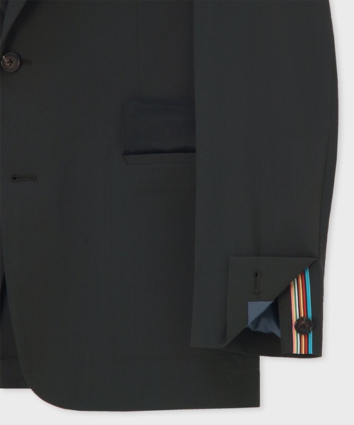 Paul Smith（ポールスミス）の「パフォーマンスストレッチ 2ボタンジャケット / 153165 2324（テーラードジャケット・メンズ・ブラック/ダークグレー・X-LARGE/M2/L2/XX-LARGE/SMALL/MEDIUM/LARGE）」の5枚目の写真