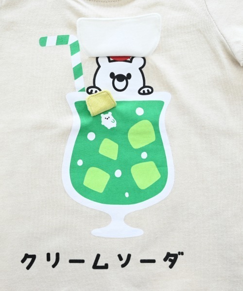 セール】CHEEK ROOM/チークルーム クリームソーダTシャツ（T
