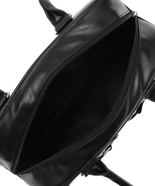 WEGO(ウィゴー)の「WEGO/レースアップボストンバッグ(ボストンバッグ・レディース・ブラック/ホワイト・FREE)」の15枚目の写真