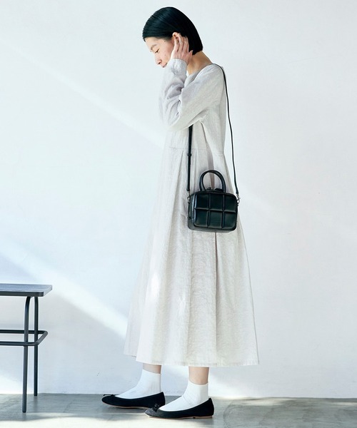 Sunny clouds（サニークラウズ）の「サニークラウズ　ジャカード模様の白魔女ワンピース〈レディース〉（ワンピース・レディース・ホワイト系その他・3L/M/MP/L/LL）」の3枚目の写真