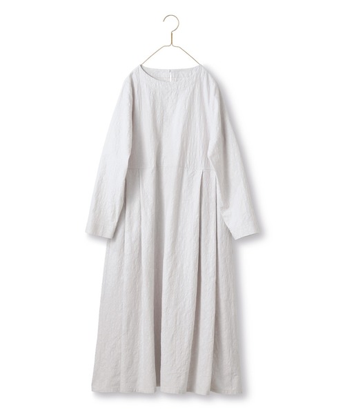 Sunny clouds（サニークラウズ）の「サニークラウズ　ジャカード模様の白魔女ワンピース〈レディース〉（ワンピース・レディース・ホワイト系その他・3L/M/MP/L/LL）」の2枚目の写真