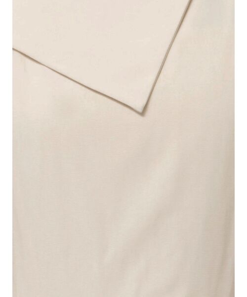 LAGUNAMOON(ラグナムーン)の「アシメカラーネックワンピース(ワンピース・レディース・チャコールグレー/アイボリー/グリーン・MEDIUM/SMALL)」の17枚目の写真