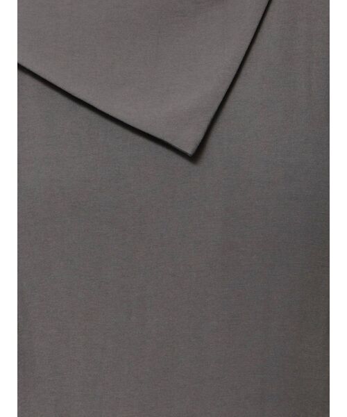 LAGUNAMOON(ラグナムーン)の「アシメカラーネックワンピース(ワンピース・レディース・チャコールグレー/アイボリー/グリーン・MEDIUM/SMALL)」の19枚目の写真