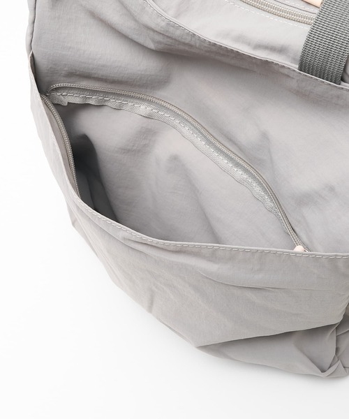 EARTH MADE（アースメイド）の「【WEB限定】【EARTH MADE】10ポケット 2WAYトートバッグ（トートバッグ・レディース・ブラック/ライトベージュ/ライトグレー/キャメル・フリー）」の10枚目の写真