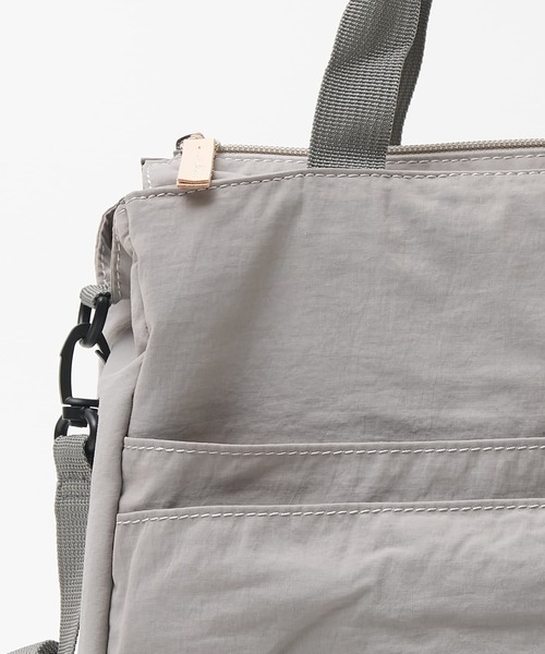 EARTH MADE（アースメイド）の「【WEB限定】【EARTH MADE】10ポケット 2WAYトートバッグ（トートバッグ・レディース・ブラック/ライトベージュ/ライトグレー/キャメル・フリー）」の16枚目の写真