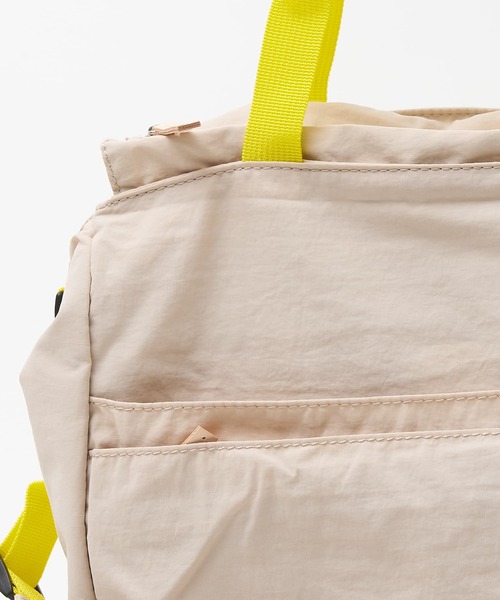 EARTH MADE（アースメイド）の「【WEB限定】【EARTH MADE】10ポケット 2WAYトートバッグ（トートバッグ・レディース・ブラック/ライトベージュ/ライトグレー/キャメル・フリー）」の17枚目の写真