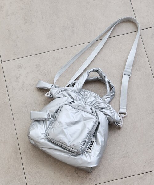 GALLEST（ギャレスト）の「【CONTROL FREAK ／ CTFK】2WAYクッションミニバッグ（ハンドバッグ・レディース・ブラック/シルバー/イエロー系その他・00）」の3枚目の写真