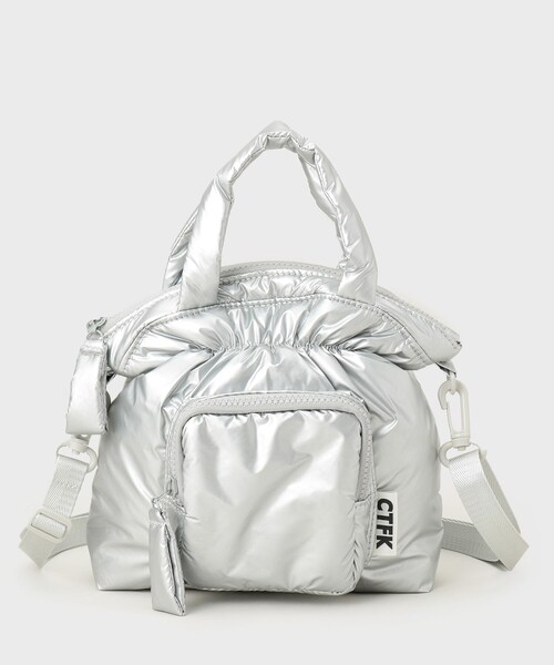 GALLEST（ギャレスト）の「【CONTROL FREAK ／ CTFK】2WAYクッションミニバッグ（ハンドバッグ・レディース・ブラック/シルバー/イエロー系その他・00）」の14枚目の写真