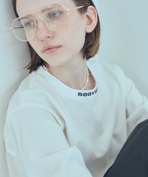 SEA シー SEAVALLEY スケーターL/S TEE MILK ミルク SEA シー SEAVALLEY スケーターL/S TEE MILK ミルク SEA(シー