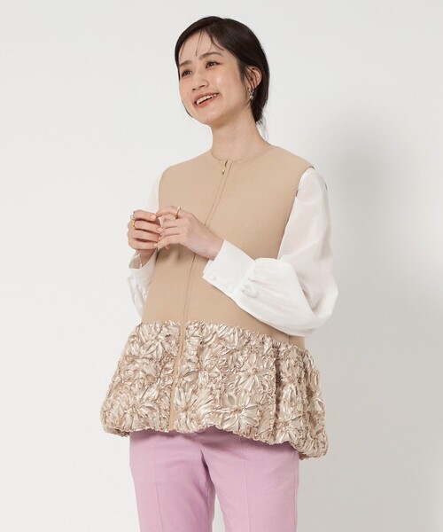 UNITED ARROWS（ユナイテッドアローズ）の「フラワー サテン コンビ