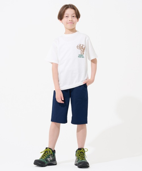 KRIFF MAYER（クリフメイヤー）の「【本体綿100％】ダジャレTシャツ(ザンゾウ)（Tシャツ/カットソー・キッズ・パープル/マスタード/ブラック/セージグリーン/グレー/オフホワイト・170/160/150/140/130/120）」の11枚目の写真