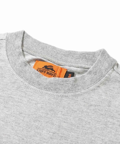 KRIFF MAYER（クリフメイヤー）の「【本体綿100％】ダジャレTシャツ(ザンゾウ)（Tシャツ/カットソー・キッズ・パープル/マスタード/ブラック/セージグリーン/グレー/オフホワイト・170/160/150/140/130/120）」の13枚目の写真