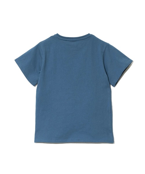 go slow caravan(ゴースローキャラバン)の「KIDS USA/C 餃子クマ TEE(Tシャツ/カットソー・キッズ・ホワイト/ブルー・120cm/100cm/140cm)」の9枚目の写真