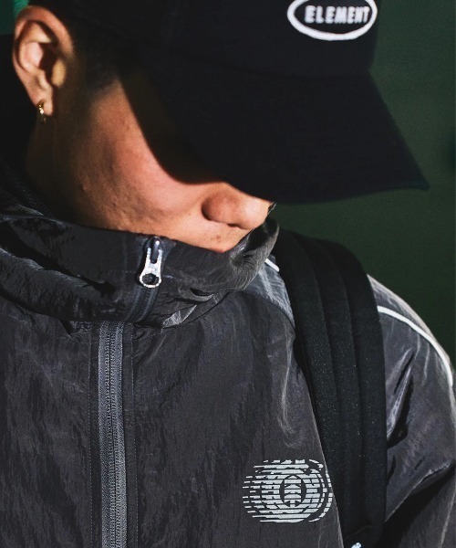 ELEMENT（エレメント）の「ELEMENT メンズ UNION MESH CAP キャップ 【2025年春夏モデル】/エレメントロゴワッペンメッシュキャップ（キャップ・メンズ・ブラック・FREE）」の12枚目の写真