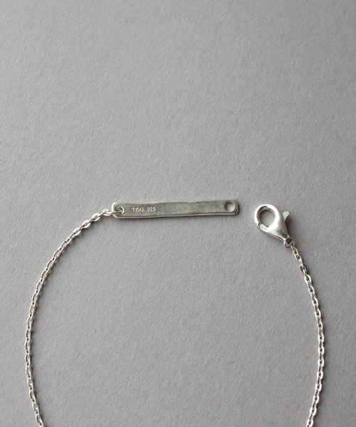 TEN.（テン）の「SILVER925 フラットケーブルチェーンブレスレット（ネックレス・レディース・シルバー・FREE）」の7枚目の写真