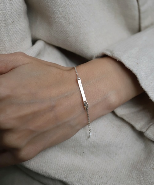 TEN.（テン）の「SILVER925 フラットケーブルチェーンブレスレット（ネックレス・レディース・シルバー・FREE）」の5枚目の写真