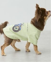 petit main（プティマイン）の「【リンク】【DOG】乗り物アップリケTシャツ（ペットウェア）」