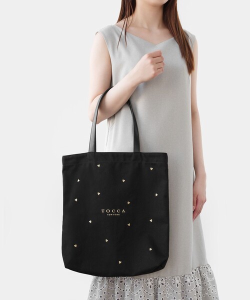 TOCCA(トッカ)の「CITTA CARINA TOTEBAG トートバッグ(トートバッグ・レディース・ブラック系2/ライトグレー系/ゴールド系5/アイボリー系・F)」の15枚目の写真