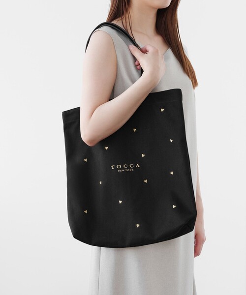 TOCCA(トッカ)の「CITTA CARINA TOTEBAG トートバッグ(トートバッグ・レディース・ブラック系2/ライトグレー系/ゴールド系5/アイボリー系・F)」の16枚目の写真