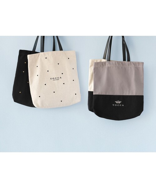 TOCCA(トッカ)の「CITTA CARINA TOTEBAG トートバッグ(トートバッグ・レディース・ブラック系2/ライトグレー系/ゴールド系5/アイボリー系・F)」の17枚目の写真