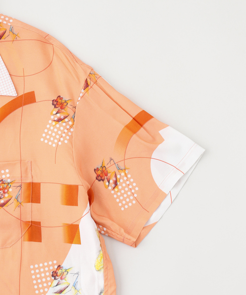 PHINGERIN（フィンガリン）の「PHINGERIN / フィンガリン DRAW SUMMER SHIRT PD-251-SST-012（シャツ/ブラウス・メンズ・オレンジ・FREE）」の3枚目の写真