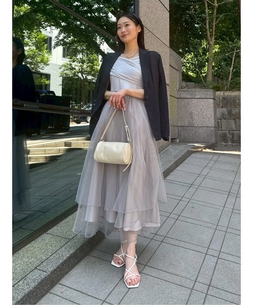 Mac Duggal★オフショル×チュール/上品ドレススタイル ワンピ 000000000094_S5wBsTh.png