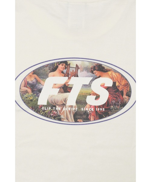 FLIP THE SCRIPT（フリップザスクリプト）の「FTS PAINTING SS TEE（Tシャツ/カットソー・メンズ・ホワイト/レッド/チャコールグレー・M/L/XL）」の8枚目の写真