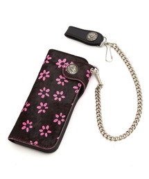 ankoROCK（アンコロック）の「an meets zakka バリエーションプリントハラコカウレザーウォレットチェーン付き長財布（財布・メンズ）」