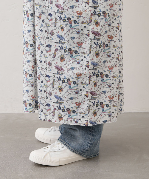 リバティampleプルワンピース journal standard luxe｜リバティローンプリント ampleプル