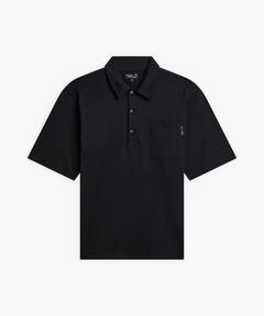 ラルフローレンポロシャツ　ブラック　M ビッグ フィット メッシュ ポロシャツ（ポロシャツ）｜POLO