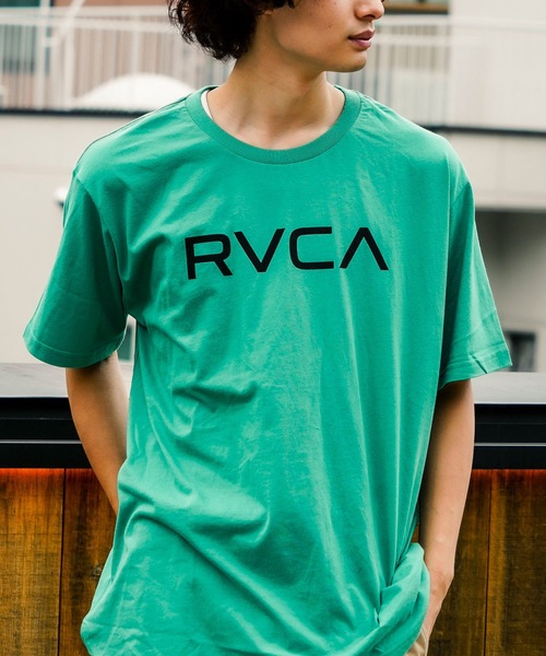 RVCA(ルーカ)の「RVCA メンズ RVCA PFP SS Tシャツ 【2025年夏モデル】/ルーカ半袖ロゴTシャツ(Tシャツ/カットソー・メンズ・グリーン系その他/ピンク/ホワイト/ブラック・SMALL/MEDIUM/X-LARGE/LARGE)」の3枚目の写真