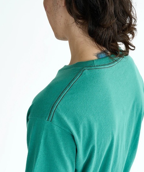 RVCA(ルーカ)の「RVCA メンズ RVCA PFP SS Tシャツ 【2025年夏モデル】/ルーカ半袖ロゴTシャツ(Tシャツ/カットソー・メンズ・グリーン系その他/ピンク/ホワイト/ブラック・SMALL/MEDIUM/X-LARGE/LARGE)」の15枚目の写真