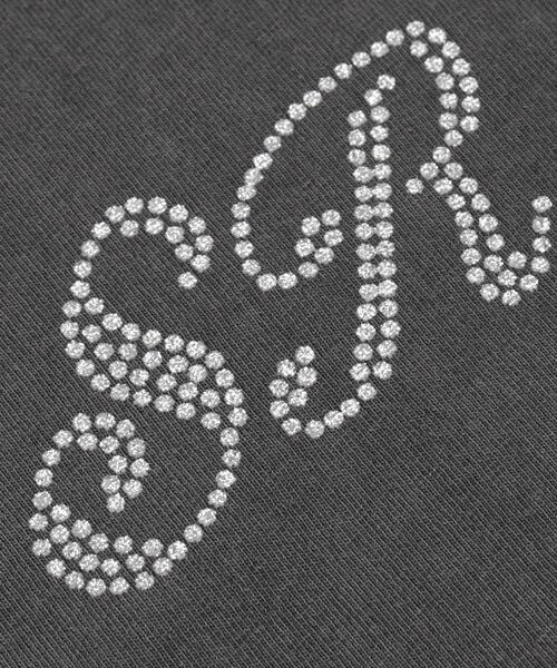 SHORT ROUND(ショートラウンド)の「SHORT ROUND/ピグメントラメプリントT(Tシャツ/カットソー・メンズ・スミクロ・MEDIUM/LARGE)」の20枚目の写真