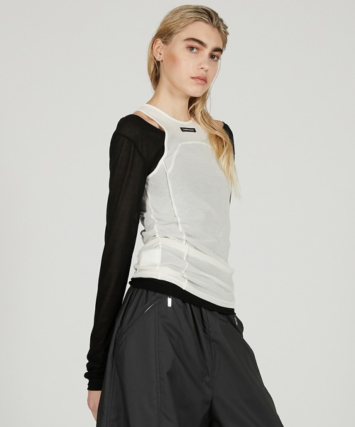 PRANK PROJECT レイヤードトップス レイヤードマルチトップス（Tシャツ/カットソー）｜PRANK