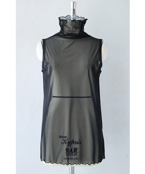 cawaii(カワイイ)の「手持ち服にちょい足し ノースリヴェール(Tシャツ/カットソー・レディース・ブラック/ホワイト/オレンジ/チャコールグレー/グリーン/ベージュ・FREE)」の19枚目の写真