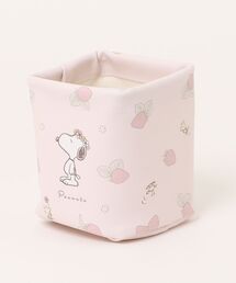 PEANUTS（ピーナッツ）の「【 PEANUTS 】 スヌーピー 合皮バスケット  25S4（収納グッズ・メンズ）」