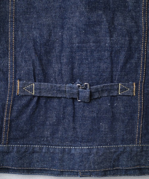 KATO`（カトー）の「【KATO'/カトー】13AW ONE WASH DENIM JACKET Gジャン J48AOW（デニムジャケット・メンズ・ライトブルー・MEDIUM/SMALL）」の12枚目の写真