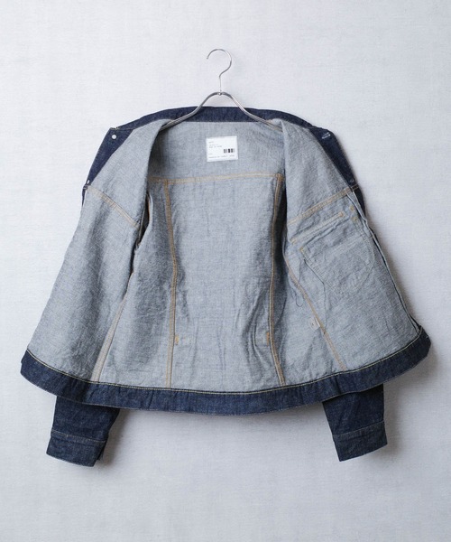 KATO`（カトー）の「【KATO'/カトー】13AW ONE WASH DENIM JACKET Gジャン J48AOW（デニムジャケット・メンズ・ライトブルー・MEDIUM/SMALL）」の14枚目の写真