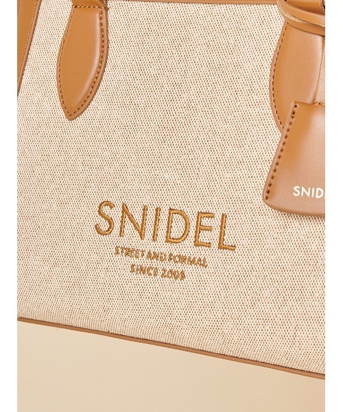 キャンバスロゴバッグ（ショルダーバッグ）｜SNIDEL（スナイデル