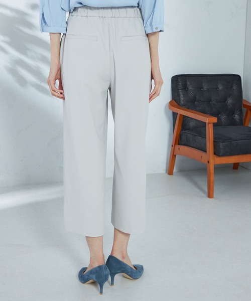 GALLORIA(ギャローリア)の「【キレメクパンツ】2wayストレッチ ワイドパンツ(その他パンツ・レディース・ライトベージュ/ライトブルー/ネイビー・LL/S/M/L)」の5枚目の写真