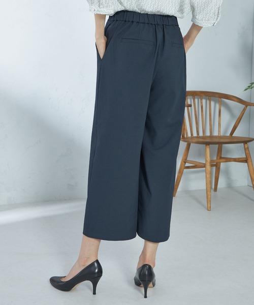GALLORIA(ギャローリア)の「【キレメクパンツ】2wayストレッチ ワイドパンツ(その他パンツ・レディース・ライトベージュ/ライトブルー/ネイビー・LL/S/M/L)」の13枚目の写真