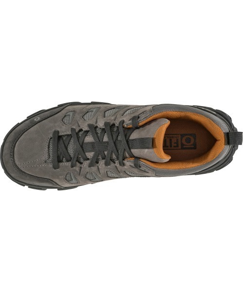 Oboz(オボズ)の「Oboz Sawtooth X Low(オボズ ソートゥース X ロー)(スニーカー・メンズ・グレー系・26cm/26.5cm/27cm/27.5cm/28cm/28.5cm/29cm)」の4枚目の写真