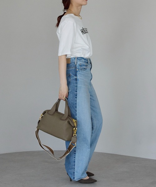 セール】C9【本革】TOGOレザーミニボストンバッグ（トートバッグ