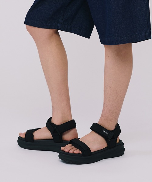 SHAKA（シャカ）の「SHAKA サンダル NEO BUNGY S GES ネオバンジー S GESソール（サンダル・レディース・キナリ/ブラック/ナチュラル・23/25/27/28/24/26）」の15枚目の写真