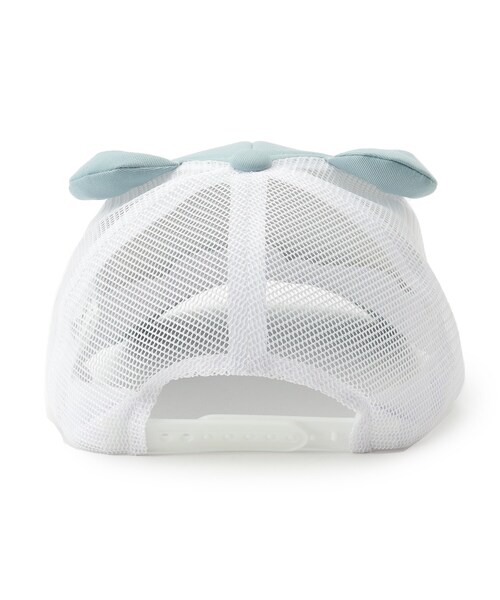PINK-latte(ピンクラテ)の「◆刺繍メッシュキャップ(キャップ・キッズ・ライトブルー/ライトベージュ/ブラック・00)」の9枚目の写真