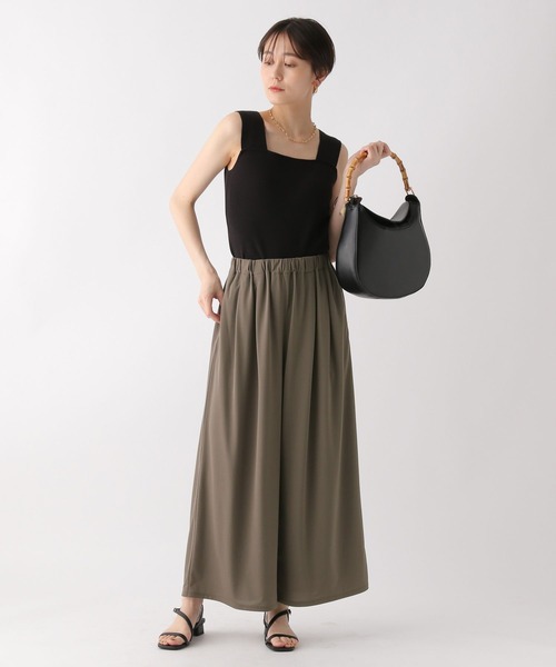 Elura（エルーラ）の「サマーイージーケアワイドパンツ〈低身長サイズあり〉/450749（その他パンツ・レディース・ホワイト/ブラック/カーキ・FREE(S)/LARGE/MEDIUM）」の22枚目の写真