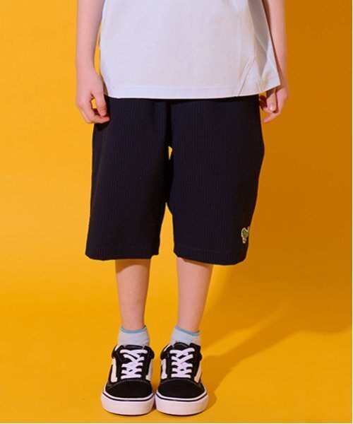 kladskap(クレードスコープ)の「恐竜ワンポイント6分丈パンツ(その他パンツ・キッズ・ベージュ/サックスブルー/ネイビー・110cm/120cm/90cm/100cm/130cm)」の9枚目の写真
