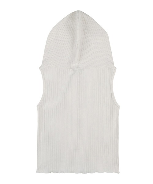 tシャツ FANCY CLUB/ファンシークラブ BIRD COWL SLEEVELESS フードトップス レディース FANCY CLUB/ファンシークラブ BIRD COWL SLEEVELESS フード